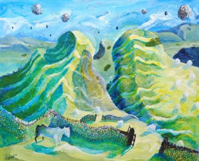 Cutting Grass for Winter Feed, Kirk Fell, Cumbria by Malcolm Scott - Auction record, sale price, and art valuation. Compare with similar artists and explore comparable artworks.